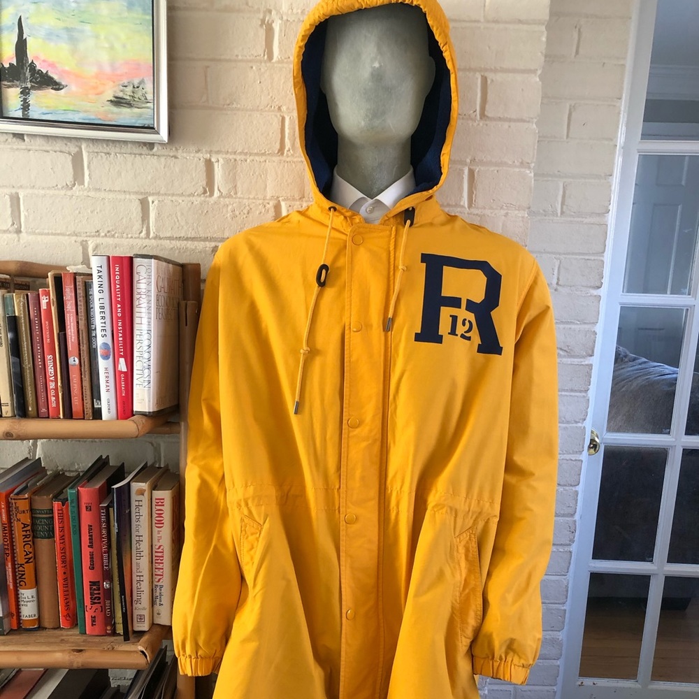 Ralph Lauren Rugby Yellow Stadium Coat XL